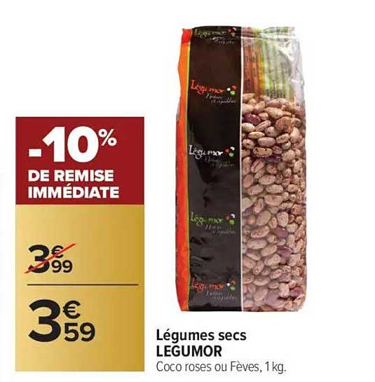 Légumes secs LEGUMOR