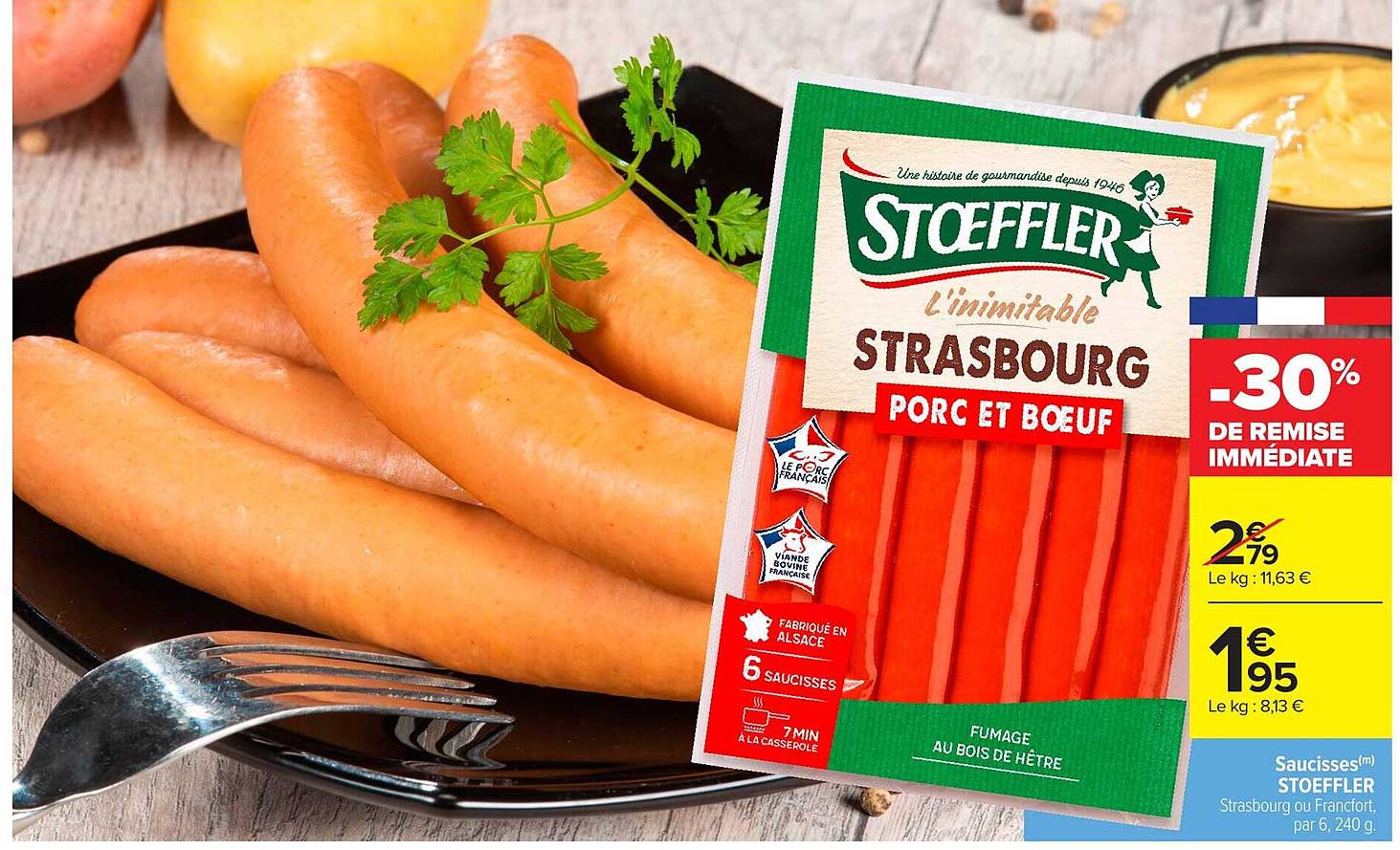 STRASBOURG PORC ET BŒUF