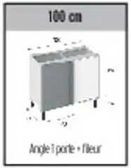 Angle 1 porte - filleur