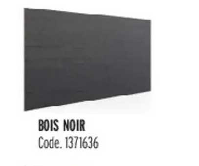 BOIS NOIR