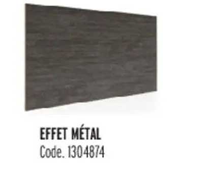 EFFET MÉTAL