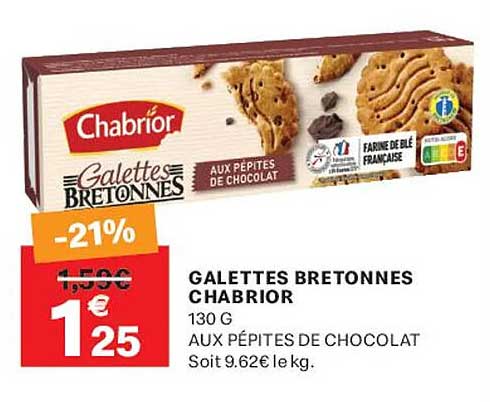 GALETTES BRETONNES CHABRIOR