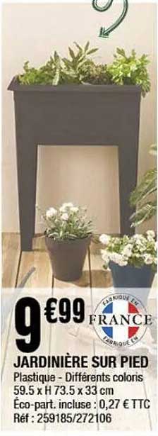 JARDINIÈRE SUR PIED