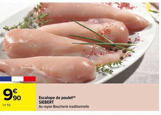 Escalope de poulet SIEBERT