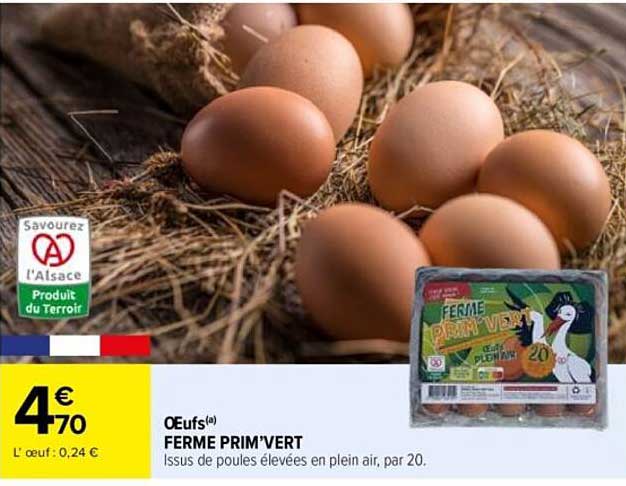 OEufs Ferme PRIM'VERT