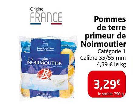 Pommes de terre primeur de Noirmoutier