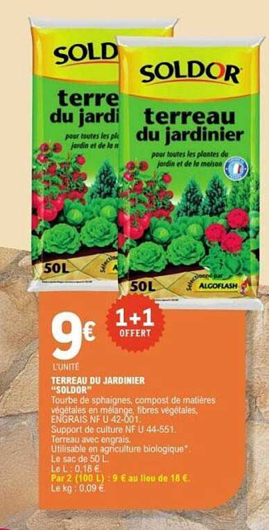 TERRAIN DU JARDINIER "SOLDOR"