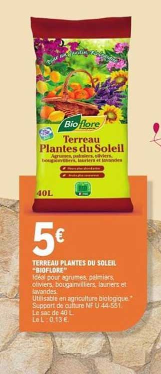 TERRAIN PLANTES DU SOLEIL "BIOFLORE"