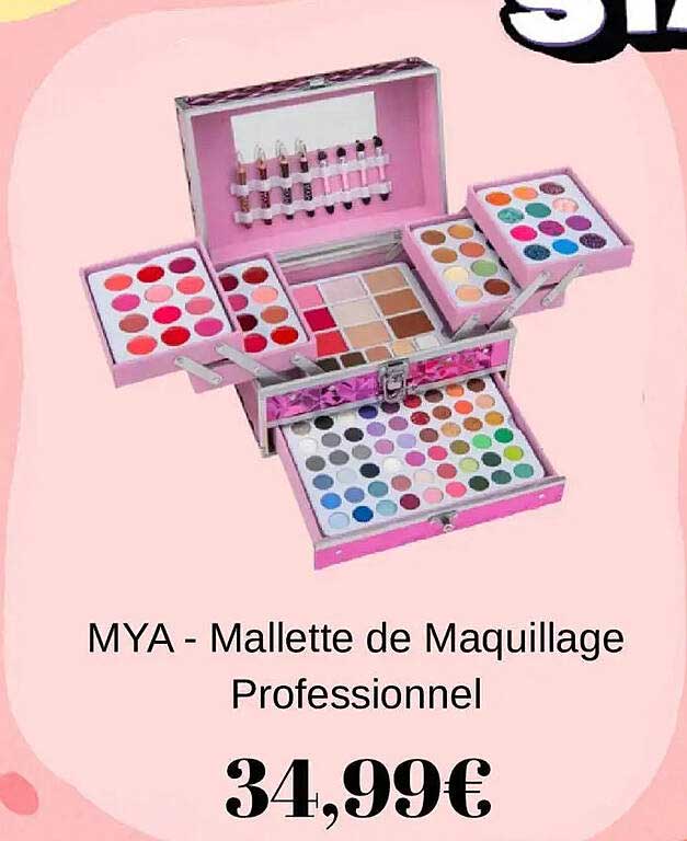 MYA - Mallette de Maquillage Professionnel