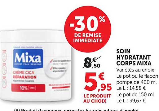 SOIN HYDRATANT CORPS MIXA