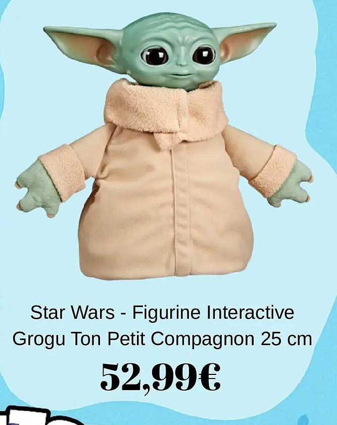 Star Wars - Figurine Interactive Grogu Ton Petit Compagnon 25 cm
