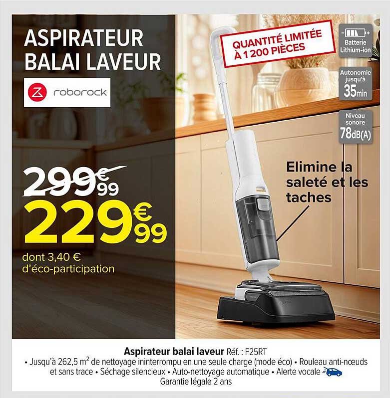 ASPIRATEUR BALAI LAVEUR
