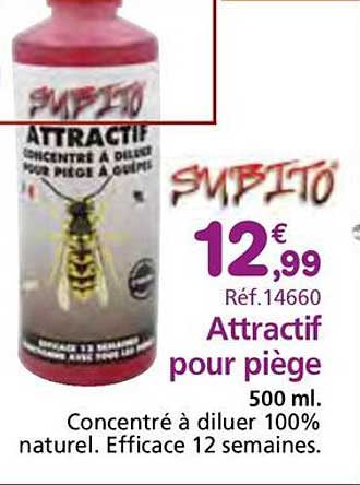 ATTRACTIF POUR PIÈGE