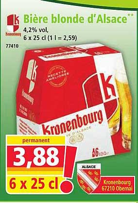 Bière blonde d’Alsace