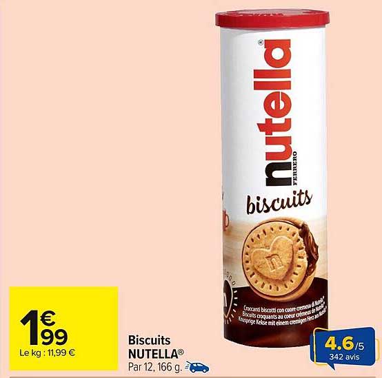 Biscuits NUTELLA®