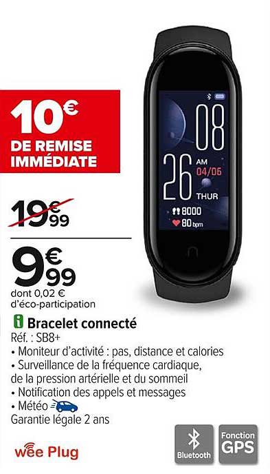 Bracelet connecté