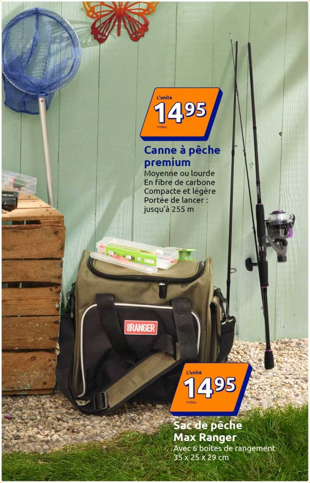 Canne à pêche premium