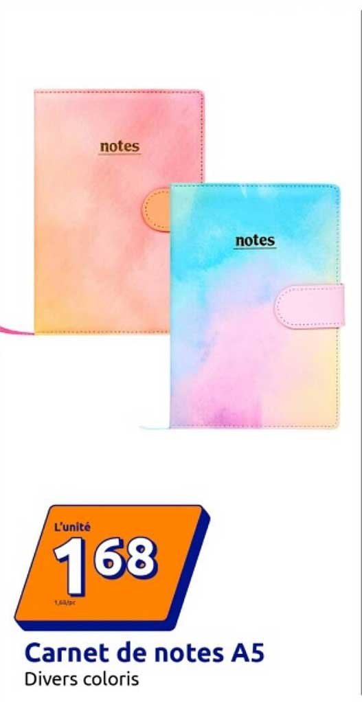 Carnet de notes A5