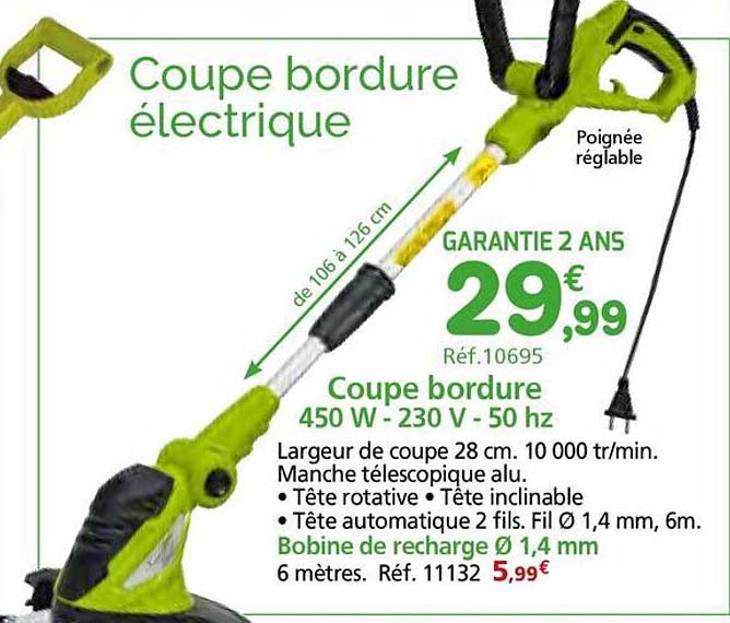 Coupe bordure électrique