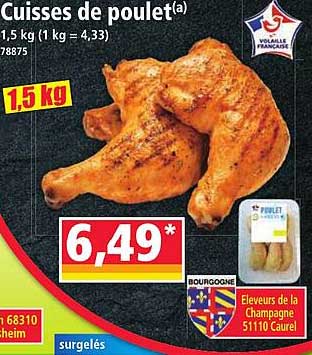 Cuisses de poulet