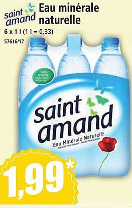 Eau minérale naturelle