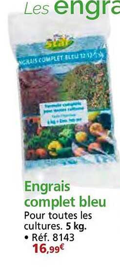 Engrais complet bleu