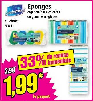 Eponge Saubermax au choix, 75456