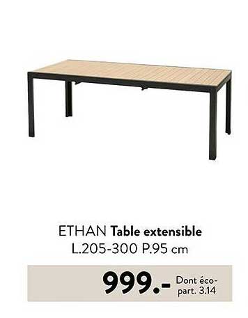 ETHAN Table extensible