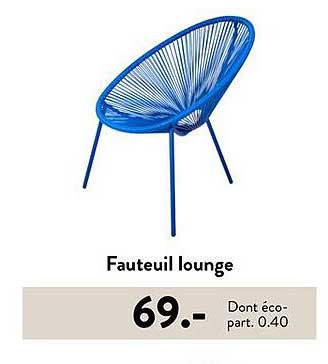 Fauteuil lounge