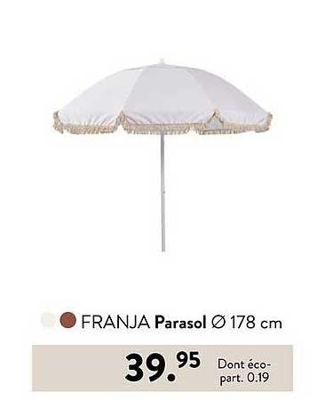 FRANJA Parasol Ø 178 cm