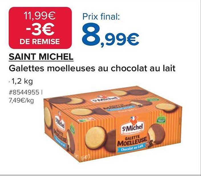 Galettes moelleuses au chocolat au lait
