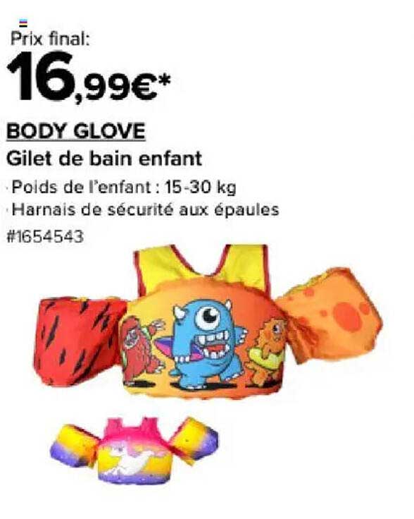 Gilet de bain enfant