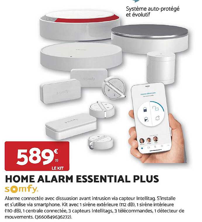 HOME ALARM ESSENTIAL PLUS