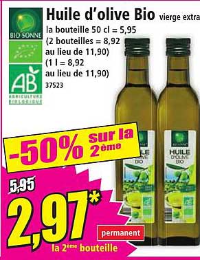 Huile d'olive Bio