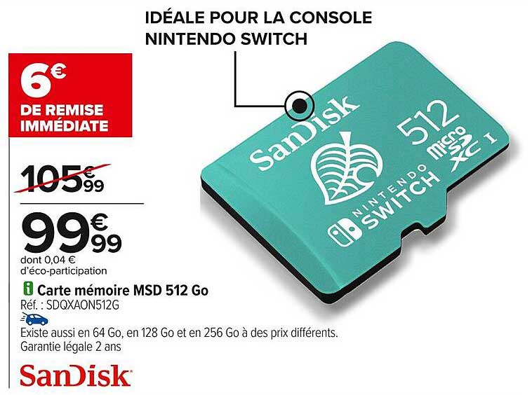 IDÉAL POUR LA CONSOLE NINTENDO SWITCH