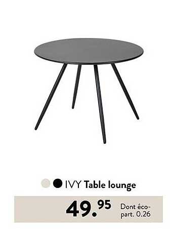 IVY Table lounge