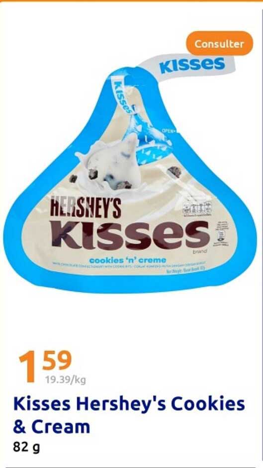 Kisses Hershey's Cookies & Cream