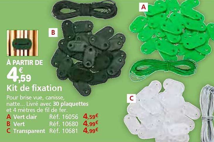 Kit de fixation