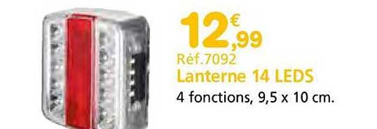 Lanterne 14 LEDS