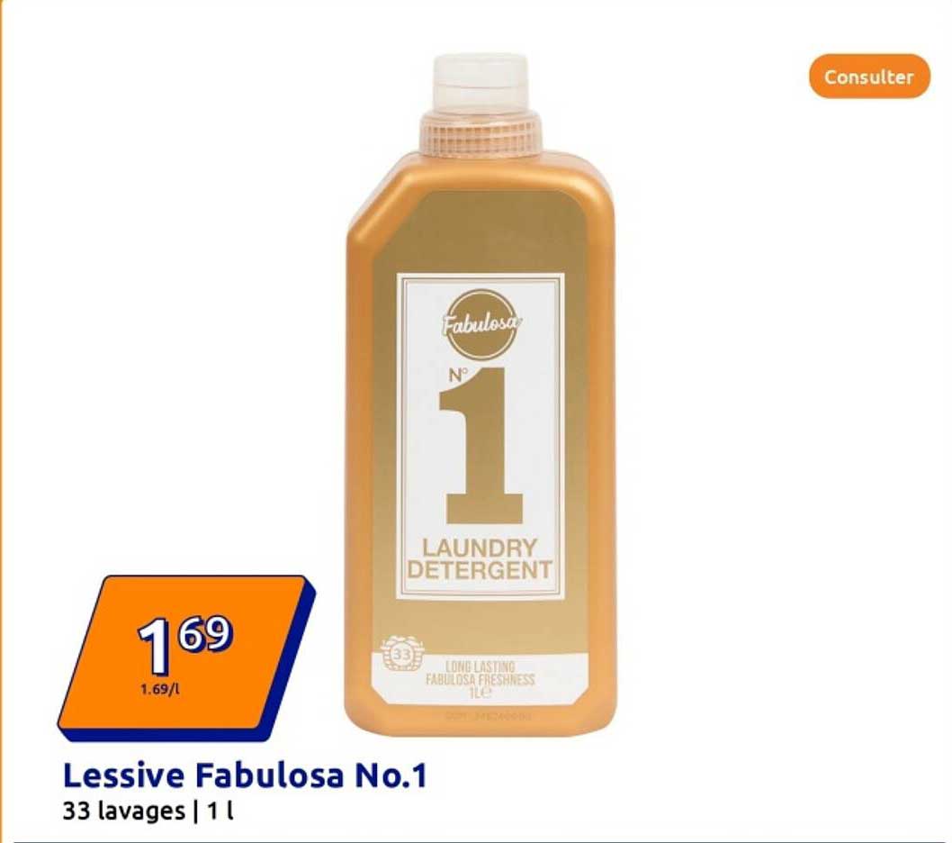 Lessive Fabulosa No.1