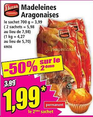Madeleines Aragonaises