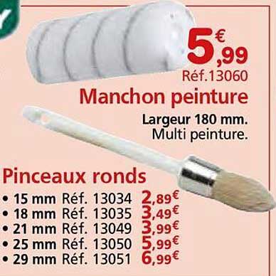 Manchon peinture