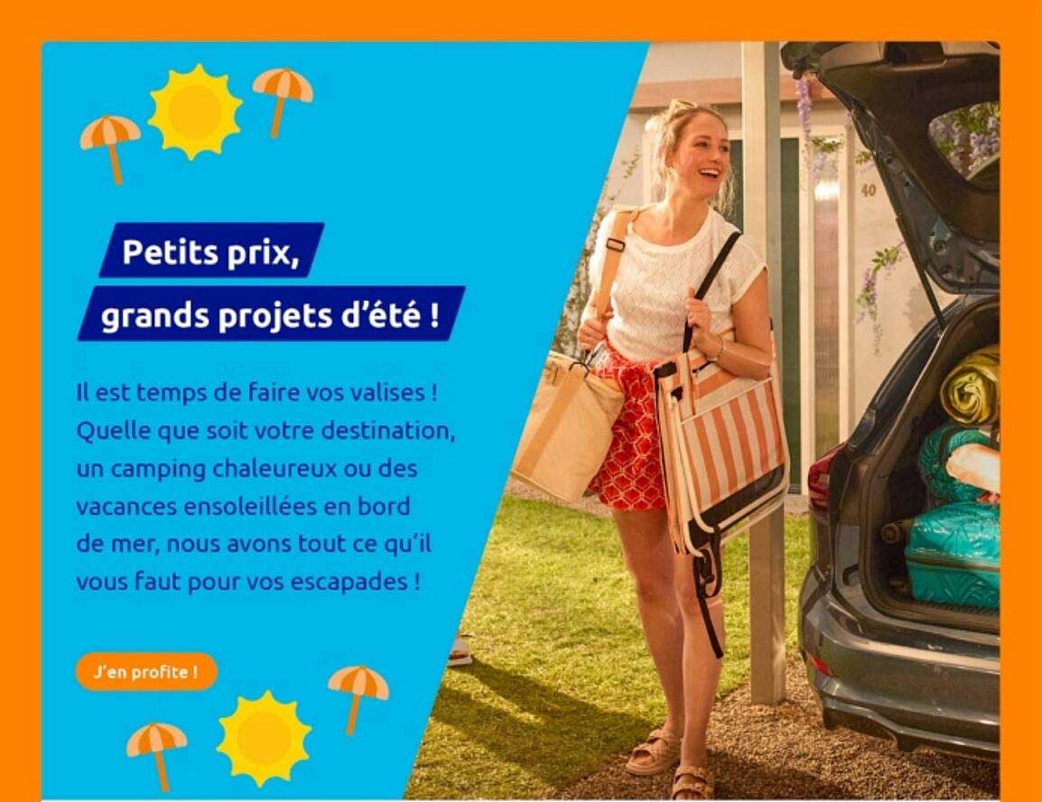 Petits prix, grands projets d’été !