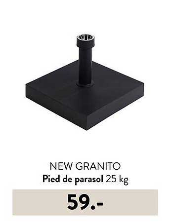 Pied de parasol 25 kg