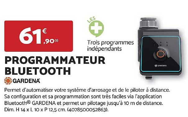 PROGRAMMATEUR BLUETOOTH