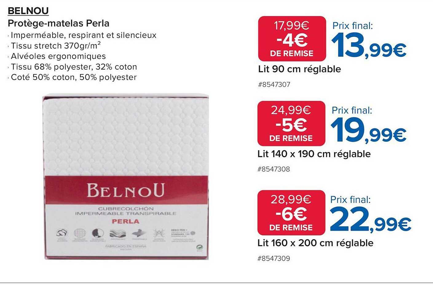 Protège-matelas Perla