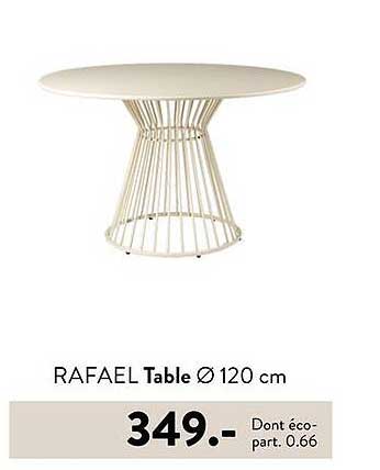 RAFAEL Table Ø 120 cm