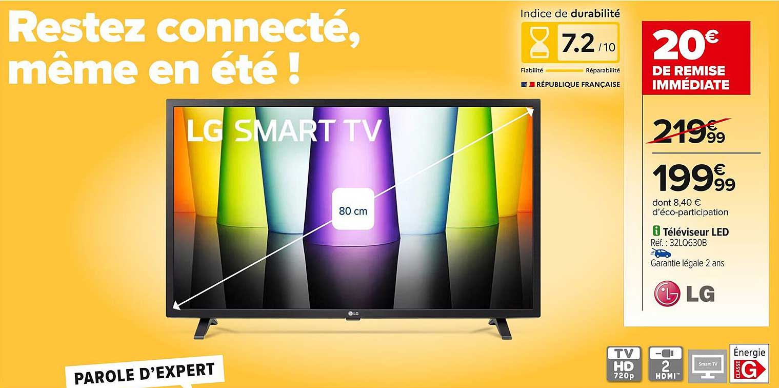 Restez connecté, même en été !