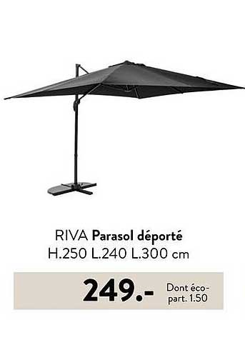RIVA Parasol déporté