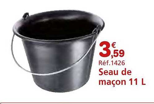 Seau de maçon 11 L